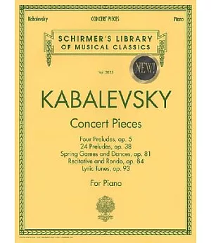 Kabalevsky - Concert Pieces for Piano