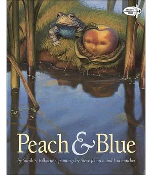 Peach & Blue