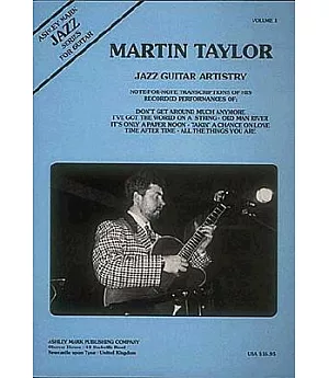 Martin Taylor: Jazz Guitar Artistry: Note-for-Note Transcriptions
