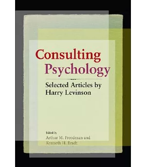 Consulting Psychology: Selected Articles