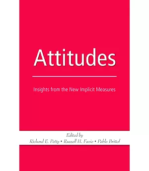Attitudes: Insights from the New Implicit Measures