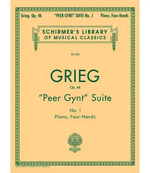 Peer Gynt Suite No. 1, Op. 46: Piano Duet