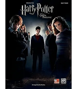 Selections from Harry Potter and The Order of the Phoenix: Easy Piano