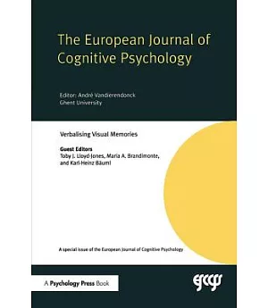 Verbalising Visual Memories: A Special Issue of European Journal of Cognitive Psychology