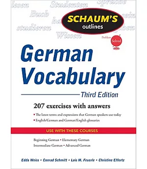 Schaum’s Outline of German Vocabulary