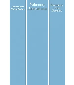 Voluntary Associations: Perspectives on the Literature
