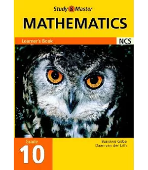 Study And Master Mathematics Grade 10 Learner’s Book