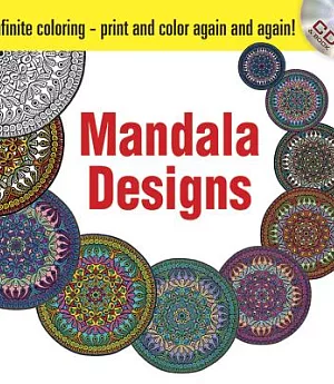 Infinite Coloring Mandala Designs Coloring Book