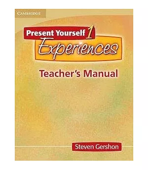 Present Yourself 1: Experiences