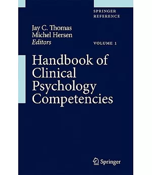 Handbook of Clinical Psychology Competencies