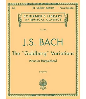 Goldberg Variations: Piano or Harpischord