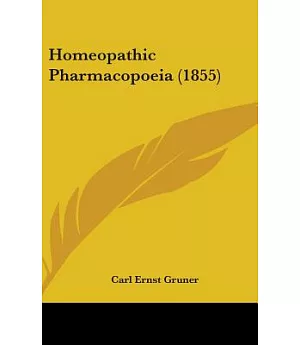 Homeopathic Pharmacopoeia