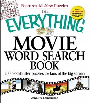 The Everything Movie Word Search Book: 150 Blockbuster Puzzles for Fans of the Big Screen