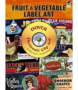 Fruit and Vegetable Label Art