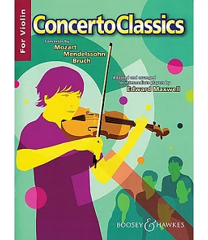 Concerto Classics: For Violin, Piano Accompaniment