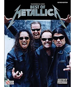 Best of Metallica: Transcribed Full Scores