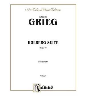 Holberg Suite Opus 40