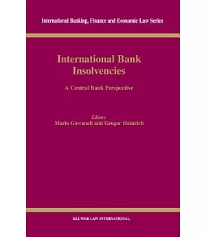 International Bank Insolvencies: A Central Bank Perspective