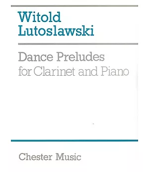 Dance Preludes for Clarinet and Piano