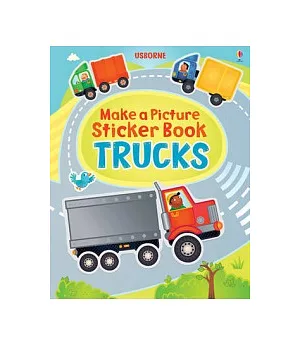 Make a Picture Sticker Book: Trucks