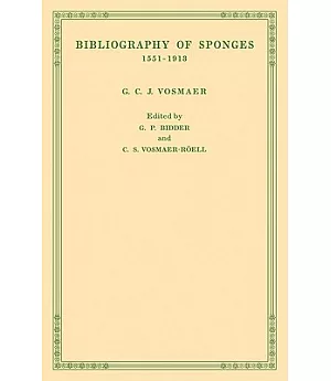 Bibliography of Sponges 1551-1913