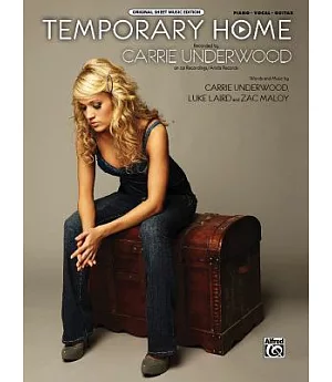 Temporary Home: Piano/ Vocal/ Guitar