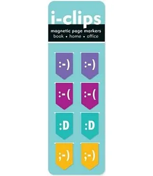 Emoticons I-clips Magnetic Page Markers
