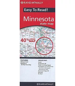 Rand McNally Easy to Read! Minnesota