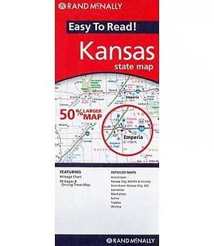 Rand McNally Easy to Read! Kansas