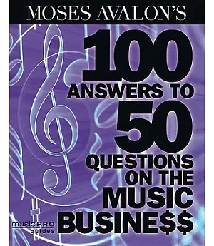 Moses Avalon’s 100 Answers to 50 Questions on the Music Business