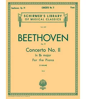 Concerto No. 2 in Bb, Op. 19: Piano Duet
