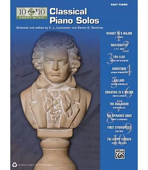 10 for $10 Sheet Music Classical Piano Solos