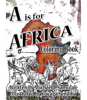 A Is for Africa: Coloring Book