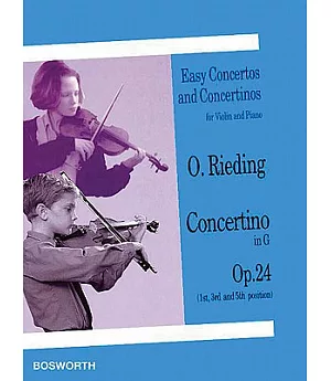 Concertino in G, Op. 24 1st, 3rd and 5th Position: Easy Concertos and Concertinos for Violin and Piano