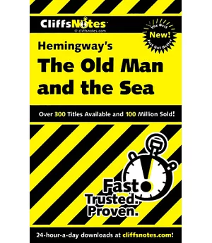 CliffNotes on Hemingway’s The Old Man and the Sea: Library Edition