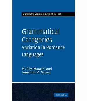 Grammatical Categories: Variation in Romance Languages
