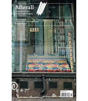 Afterall Autumn 2010: A Journal of Art, Context and Enquiry