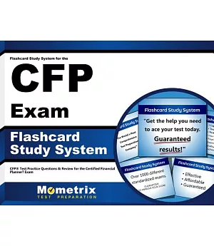 Flashcard Study System for the CFP Exam: CFP Test Practice Questions & Review for the Certified Financial Planner Exam