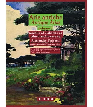 Arie Antiche/ Antique Arias