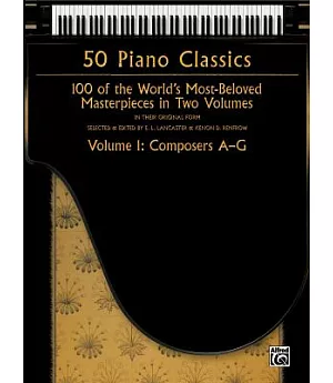 50 Piano Classics: A-G