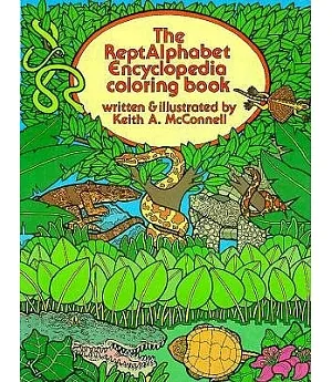 The Reptalphabet Encyclopedia Coloring Book