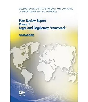 Global Forum on Transparency and Exchange of Information for Tax Purposes Peer Reviews: Singapore 2011: Phase 1: Legal and Regul