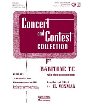 Concert and Contest Collection for Baritone T.c.