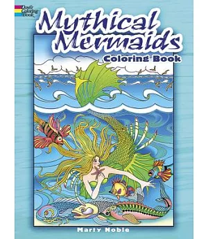 Mythical Mermaids Coloring Book