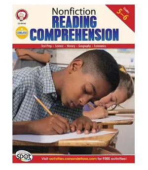 Nonfiction Reading Comprehension: Grades 5-6
