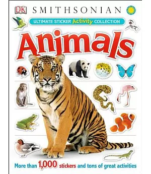 Animals Activity Sticker Book: Ultimate Sticker Activity Collection
