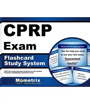 CPRP Exam Flashcard Study System: CPRP Test Practice Questions & Review for the Certified Psychiatric Rehabilitation Practitione