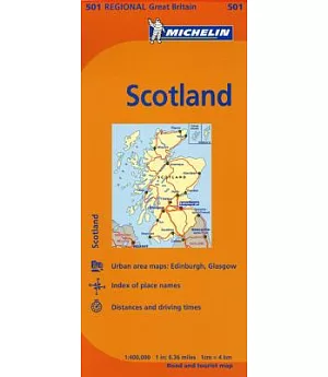 Michelin Map Scotland