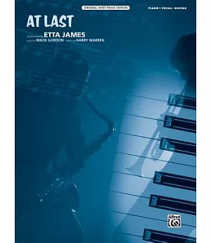 At Last: Piano / Vocal / Guitar