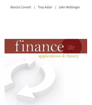 Finance: Applications & Theory